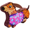 DK MASCOT kūrybinis siuvimo rinkinys siuvinėjimas DOG DACHSHUNDIY pagalvė