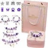 DK Rinkinys papuošalų gamybai: karoliukai, apyrankės, dėžutė, aksesuarai