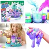 DK SLIME LABORATORY Slime Factory LARGE GLUTE SET Glitter Confetti XL