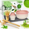 DO MATCHA RINKINYS 8 DALIES JAPONIŠKIO CEREMONINIO KERAMINIS DUBULAS