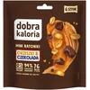 Dobra Kaloria Mini batonėliai Riešutai ir šokoladas be cukraus 6 vnt. Geros kalorijos