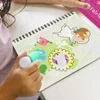 Dodo DAŽYMO KNYGELĖ 4 METŲ MERGAITEI DAŽYMO KNYGELĖ Vandens spalvinimo knygelė su žymekliu