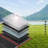 DOKIO fotovoltinis skydelis 110 W sulankstomas nešiojamas 18 V kemperiui, įkraunamas 12 V baterijos