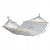 DOMAREX DIDELIS DVIMENYS SODO HAMAKAS STRONG XXL 290x150 CM GALVAS 120 CM + VIRVĖS