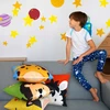 Domarex POSZEWKA NA PODUSZKĘ SAFARI 40x40 VELVET KROWA DO POKOJU DZIECIĘCEGO