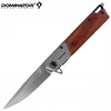 Dominator Uc Dominator Urban Combat Sulankstomas medžioklės peilis, ašmenys 8 cm, pilkas/medinis