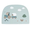 Done By Deer Padarė Deer Silicone Table Pad Tiny Farm Mėlyna