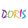 Doris Didelis lėlių vežimėlis, pasukami ratai, sulankstomas plokščias