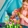 Doris Mokomoji kūrybinė kaladėlė Gėlės Garden XXL RINKINYS Vaikams Dovana