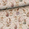 Dot And Panda Ochraniacz do łóżeczka 30x180 KRÓLICZKI Medvilnė Premium MINKY Velvet