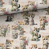 Dot And Panda Ochraniacz do łóżeczka 30x210 KOTKI Medvilnė Premium MINKY Velvet