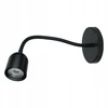 DPM LED sieninis šviestuvas, 4 W, 320 lm, 4000 K, juodas