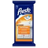 Drėgnos servėtėlės mediniams paviršiams Presto Clean and Go 72 vnt.