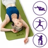 DrFit TPE mankštos kilimėlis fitnesui ir pilatesui, patvarus ir neslystantis