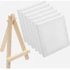 DROBĖ 10X10CM MEDVILNĖ MINI EASILA RINKINYS AKRILINIS ALIEJINIS DAŽAS 6