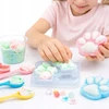 Drobiazgarnia Didelis rinkinys, skirtas vaikams pasidaryti „pasidaryk pats“ ploną plastiką
