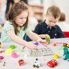 Drobiazgarnia PUTOPLASTIKOS MASĖ 24 vienetų rinkinys vaikams nuo 3 metų, 12 spalvų