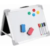DRY RASE BOARD 40X30CM DVIPUSIS RAŠYMAS BRĖŽIMO ALUMININIS RĖMAS