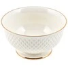 Dubuo E Clat Gold Quality Ceramics 15cm baltas