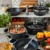 DUJŲ INDUKCINIS PUODAS ORKAITEI Mažas Konighoffer Pollo Juodas 2,3l 20cm
