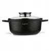 DUJŲ INDUKCINIS PUODAS ORKAITEI Mažas Konighoffer Pollo Juodas 2,3l 20cm