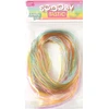 Durabo Filofun Scooby Wire Lines Rainbow Glitter apyrankėms gaminti, 40 vnt.