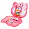 Durabo Kūrybinis rinkinys su dėklu Hello Kitty Art Case, 28x24x3.5 cm, 12 dalių