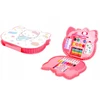 Durabo Kūrybinis rinkinys su dėklu Hello Kitty Art Case, 28x24x3.5 cm, 12 dalių