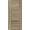 Durų staktos komplektas ąžuolo spalvos, 2,5 vnt., 7 x 2,8 x 210 cm