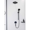 Dušo galvutė Select S Hansgrohe Ø120mm/3 režimai matinė/juoda
