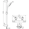 Ideal Standard CERATHERM term.s.ma+d.kom IDEAL#A7203AA