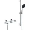 Grohe dušas termostats ar dušas komplektu Precision Start, hroms