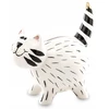 Duwen Atidaroma taupyklė, CAT KITTY figūrėlė, balta, DEKORATYVUS, ORIGINALUS