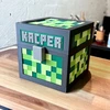 Duża skarbonka vaikams Pixele 3D Skarbonka su imieniem na prezent Kajawis