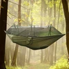 DVIEJI TURISTINIAI HAMAKAS SU UODŲ TINKLELIS SURVIVAL BIVACACK DURABLE STRONG