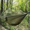 DVIEJI TURISTINIAI HAMAKAS SU UODŲ TINKLELIS SURVIVAL BIVACACK DURABLE STRONG