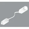 Bikuvalt Dvigubas elektrinis sujungimas INSIGHT magnetinių sistemų kampinėms jungtims, su 12,5cm ilgio laidu, baltas