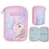 Dvigubas pieštukų dėklas Astrabag Vienaragis/Unicorn