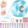 DVIPUŠĖ BURBULĖLIŲ JUOSTOS PŪSTI BURBULULIUS BUBBLE NANO SQUISH BUBBLES 3m