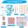 DVIPUŠĖ BURBULĖLIŲ JUOSTOS PŪSTI BURBULULIUS BUBBLE NANO SQUISH BUBBLES 3m