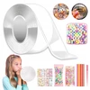 DVIPUŠĖ BURBULĖLIŲ JUOSTOS PŪSTI BURBULULIUS BUBBLE NANO SQUISH BUBBLES 3m