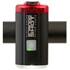 Dvipusė dviračio lempa Author A-DoubleShot 250/12 liumenai USB, juoda