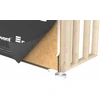 Dvipusė stogų sandarinimo juosta EUROVENT BUTYL PRO, 45 mm x 20 m