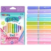 Flomasteriai dvipusiai Colorino Pastel 10 pastelinių spalvų