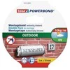 Dvipusė tvirtinimo juosta lauko darbams TESA Powerbond OUTDOOR, 19mm x 5m