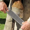 DVIPUŠIS RASPAS 20 CM KANOPĖS DILDĖS ANGLINIS PLIENAS GUMINIS RANKENAS Tvirtas