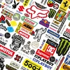 Dviračio arba motociklo lipdukų rinkinys, LAMINUOTA UV