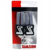 Dviračio bagažinė - SIMSON - Jaunimo Trio Snelbinder Extra Long Pilkas - Universalus tvirtinimas - Lengvas ir tvirtas