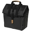 Dviračio krepšys BASIL Shopper Urban Dry priedas Hook On System, juodas