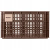 Dviračio krepšys iš perdirbto plastiko Basil Crate - Rudas - 34,5x49x27 cm